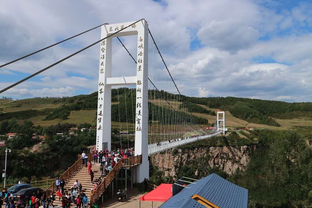 玻璃吊橋